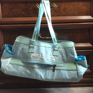 Spacious cute overnight bag.